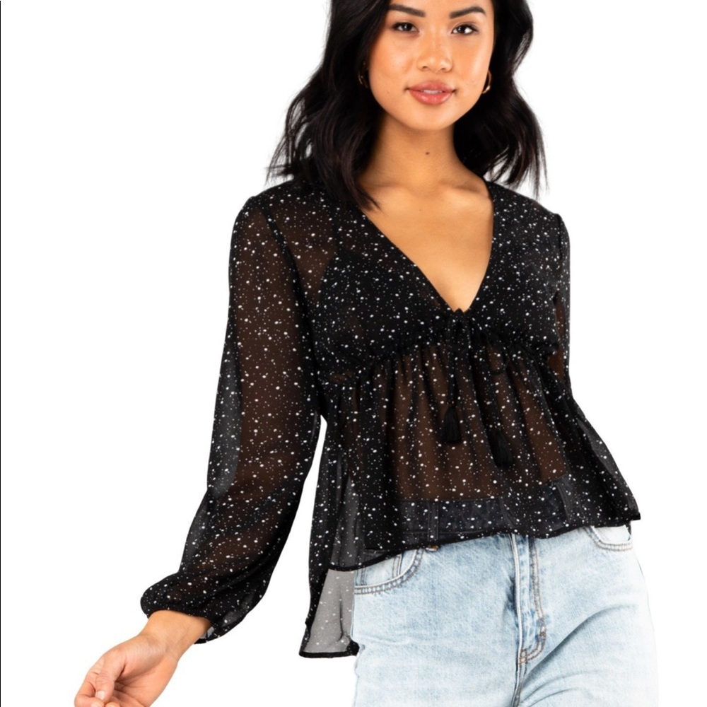 NWT Rusty Blouse - Picture 4 of 10